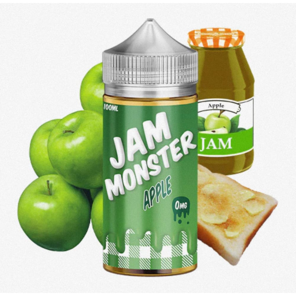 نكهة فيب جام مونستر مربى تفاح 100 مل JAM MONSTER
