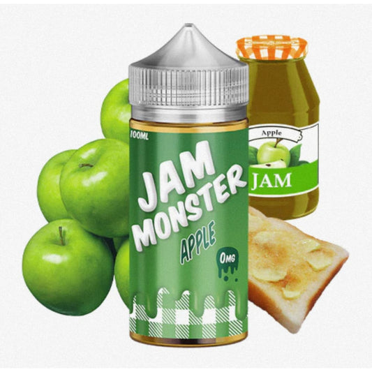 نكهة فيب جام مونستر مربى تفاح 100 مل JAM MONSTER