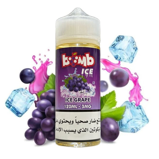 نكهة فيب عنب ايس 120 مل بومب BOMB