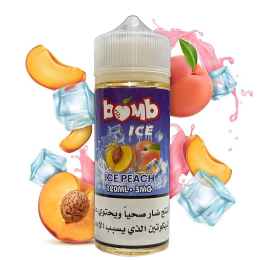 نكهة فيب خوخ ايس 120 مل بومب BOMB