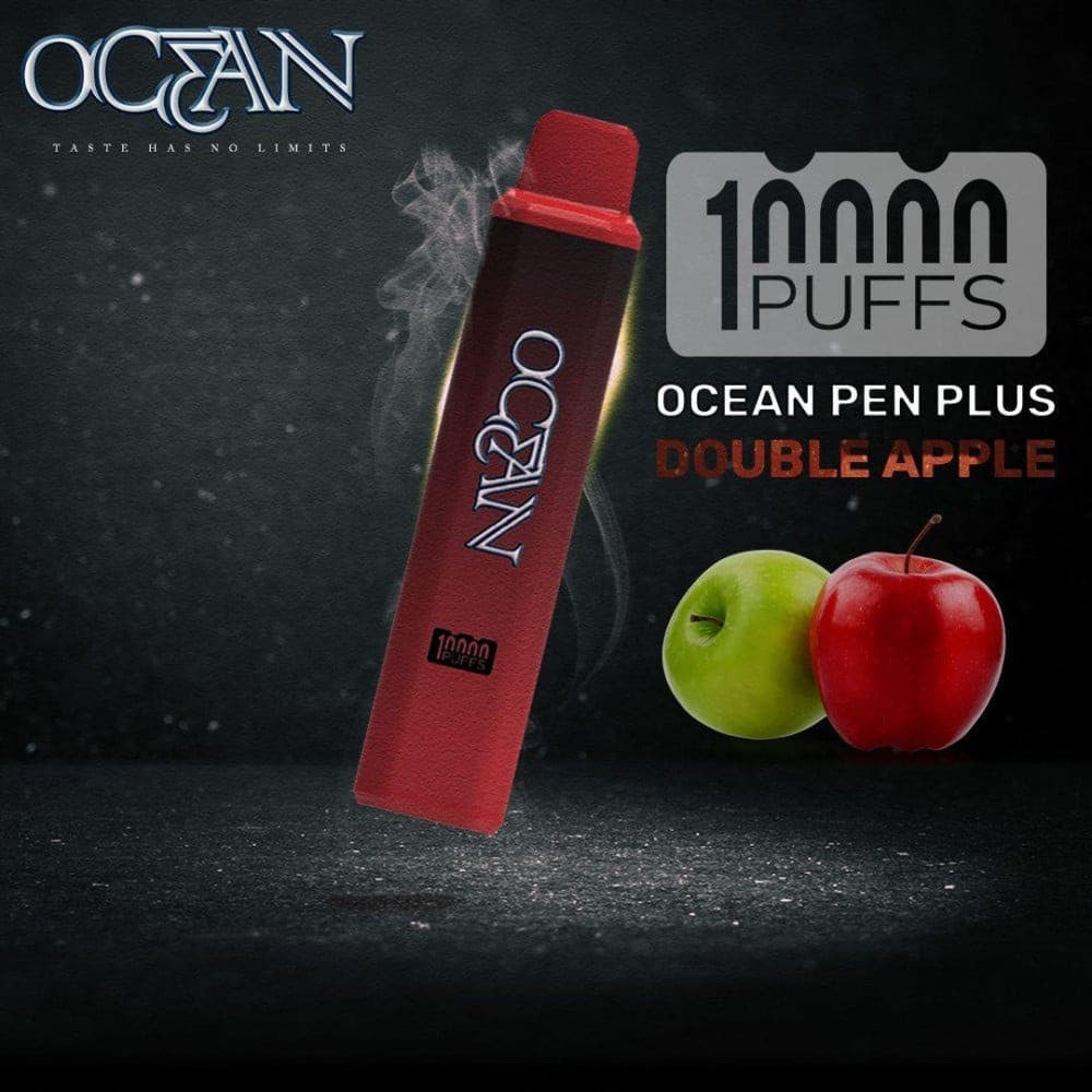 OCEAN سحبة سيجارة اوشن 10000 شفطة 20 نيكوتين عدة نكهات استخدام مره واحده عدة نكهات