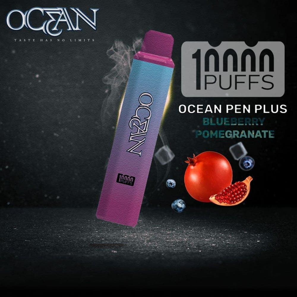 OCEAN سحبة سيجارة اوشن 10000 شفطة 20 نيكوتين عدة نكهات استخدام مره واحده عدة نكهات