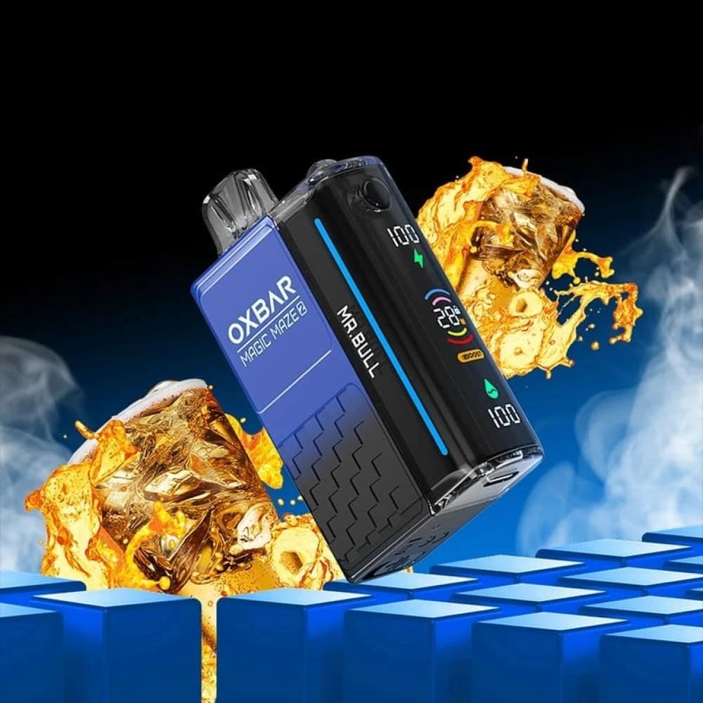 OXBAR MAGIC MAZE 2 سحبة سيجارة اوكسبار ماجيك ميز 2 30000 شفطة 50 نيكوتين عدة نكهات استخدام مره واحد
