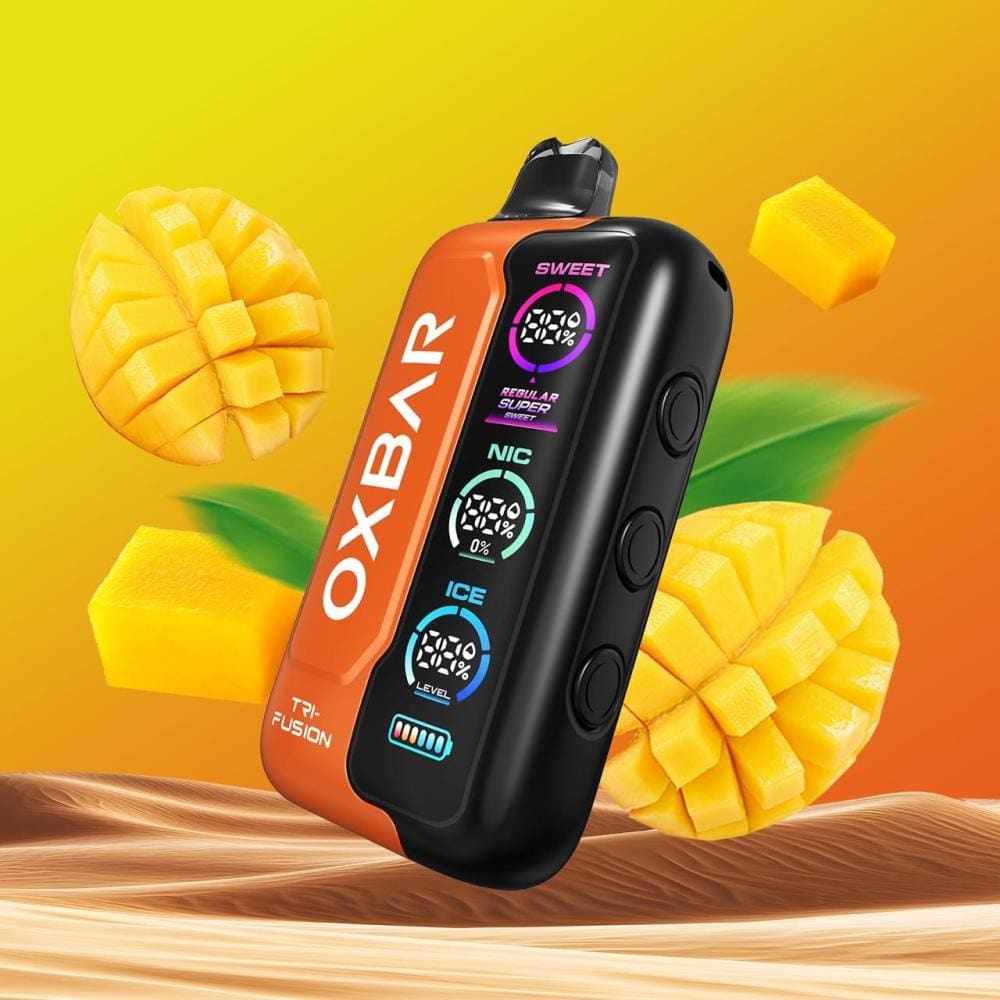 OXBAR TRI-FUSION سحبة سيجارة اوكسبار 40000 شفطة 50 نيكوتين