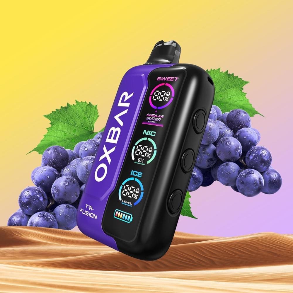 OXBAR TRI-FUSION سحبة سيجارة اوكسبار 40000 شفطة 50 نيكوتين