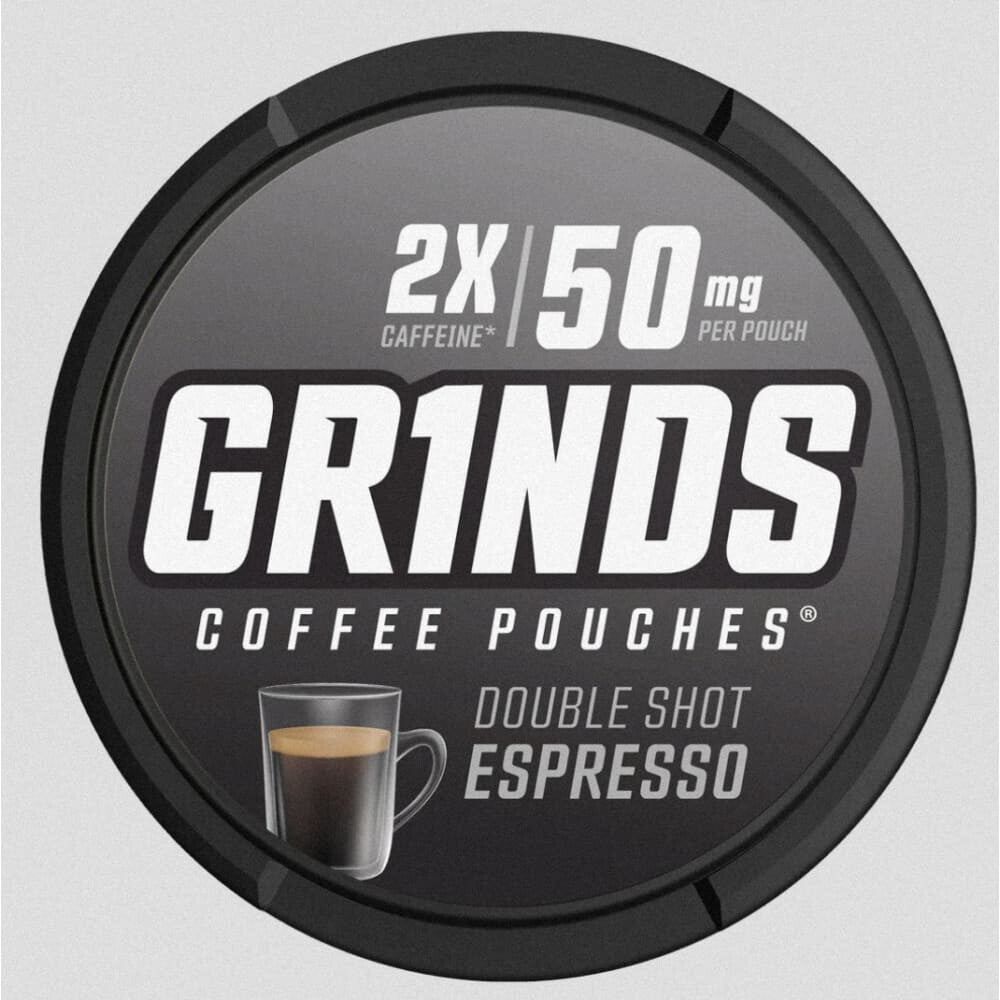 قريندز اكياس بدون قهوة نيكوتين فقط تحتوي على كافيين GR1NDS GRINDS