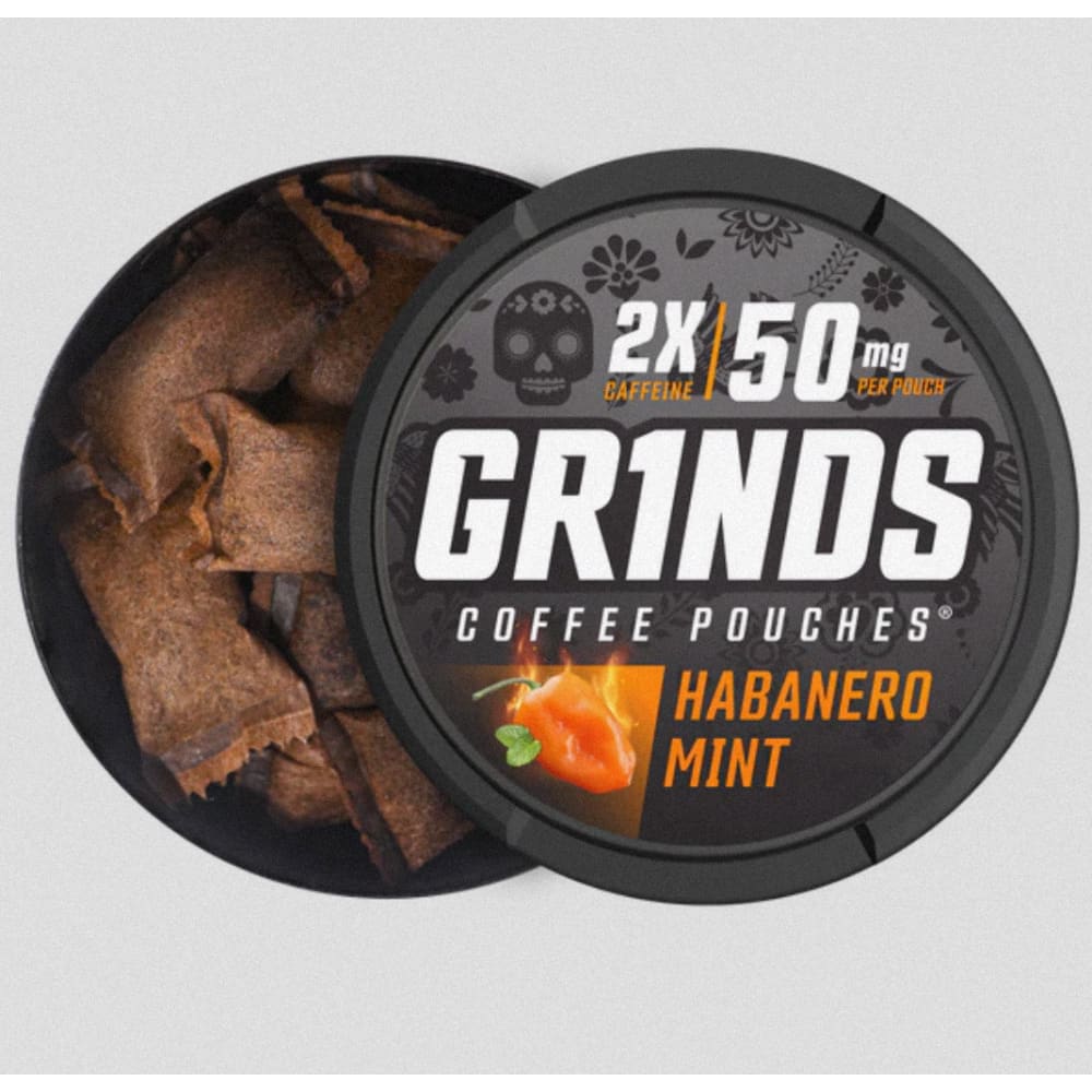 قريندز اكياس بدون قهوة نيكوتين فقط تحتوي على كافيين GR1NDS GRINDS