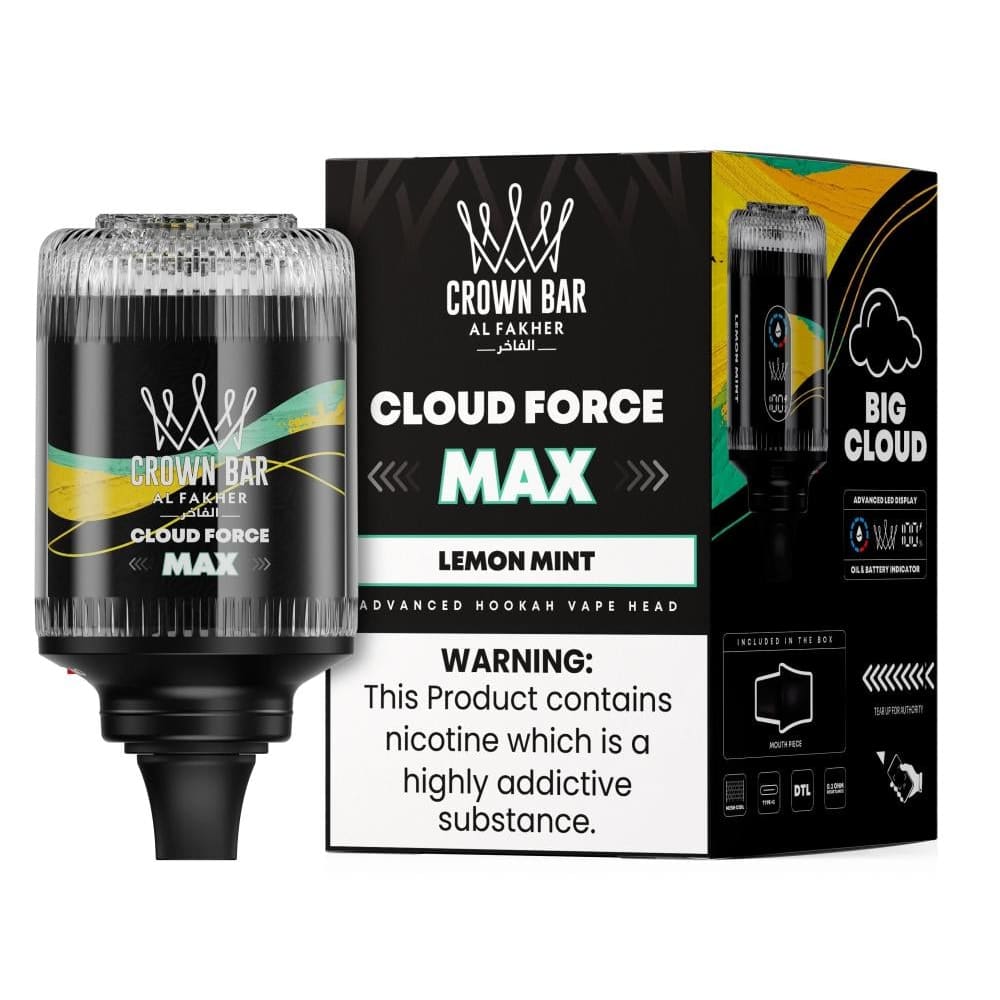 راس فيب شيشة كلاود فورس ماكس 50000 شفطة 5 نيكوتين عدة نكهات