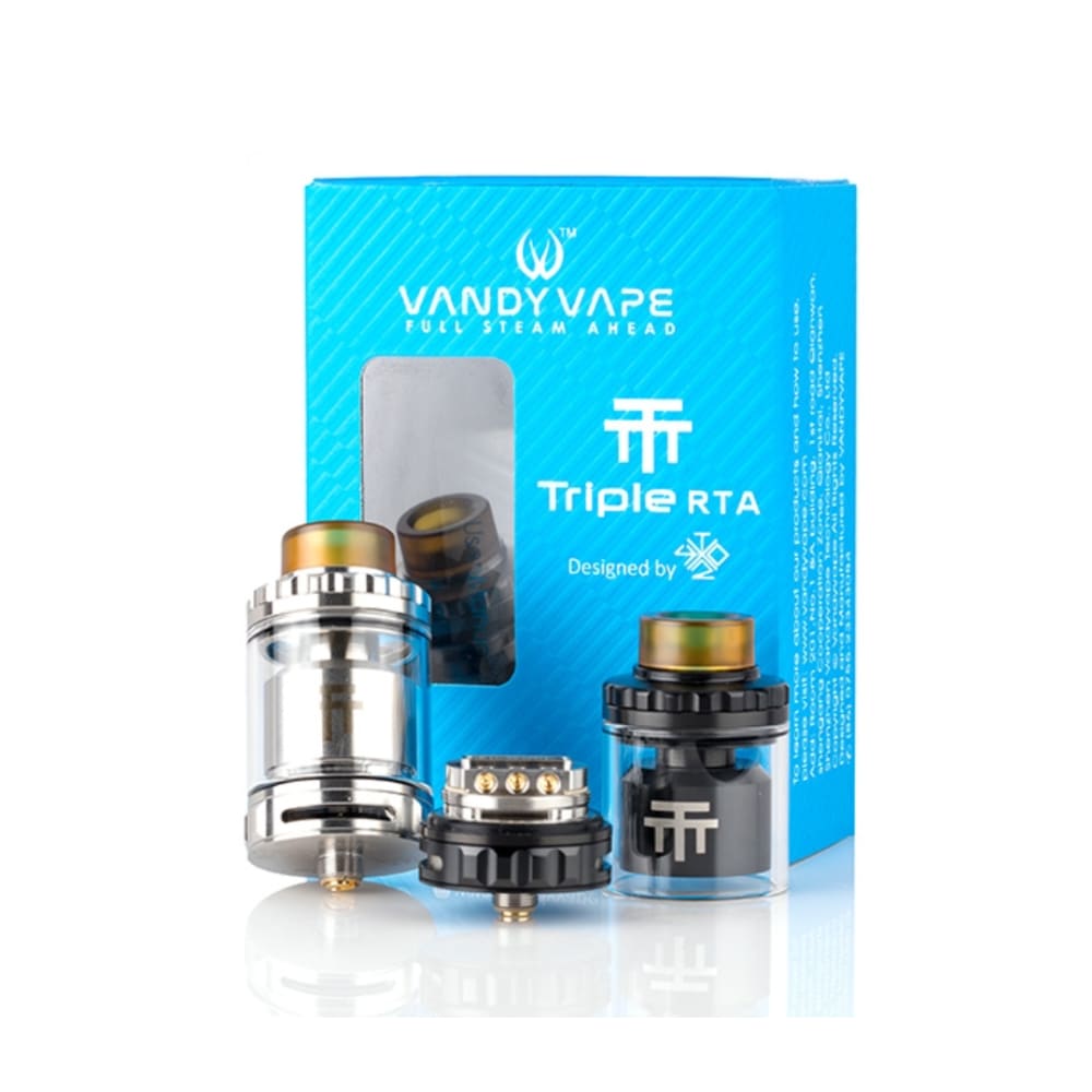 تانك تريل ار تي اي من فاندي فيب triple rta vandy vape