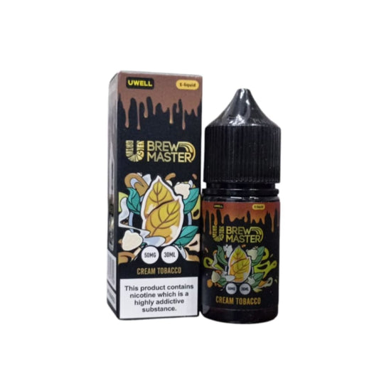 Uwell نكهة كريم توباكو سولت نيكوتين من يوويل