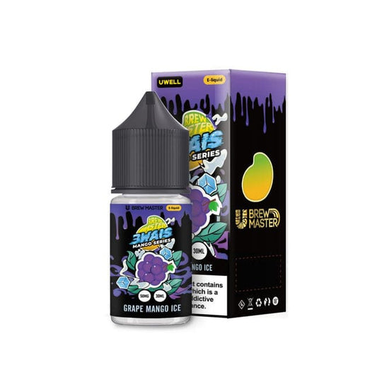 Uwell نكهة عنب مانجو ايس سولت نيكوتين من يوويل