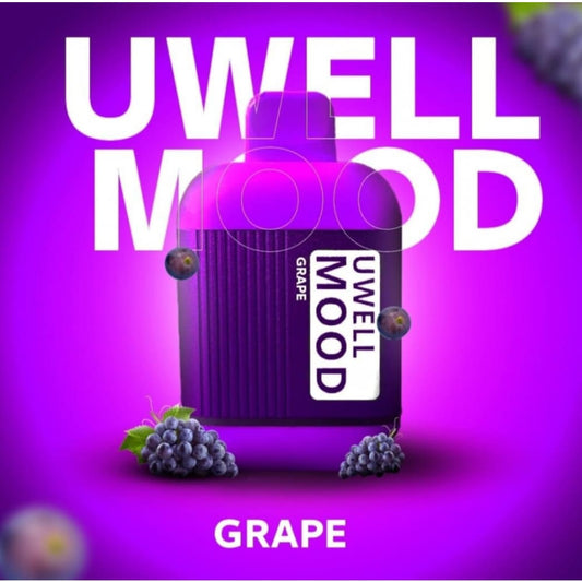uwell سحبة سيجارة يو ويل مود 6000 شفطة 20 نيكوتين عدة نكهات استخدام مره واحده