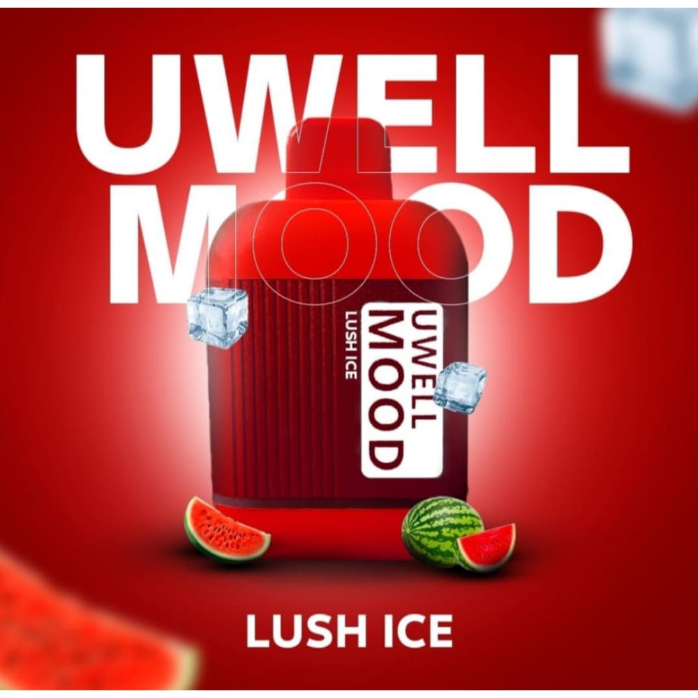 uwell سحبة سيجارة يو ويل مود 6000 شفطة 20 نيكوتين عدة نكهات استخدام مره واحده