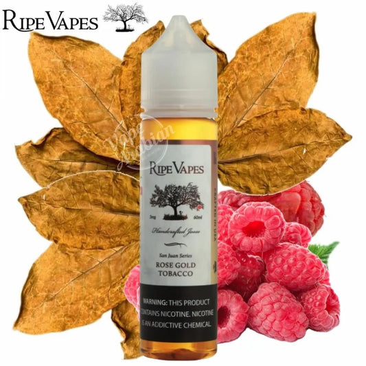 VCT RIPE VAPES نكهة فيب روز قولد توباكو في سي تي من رايب فيبز