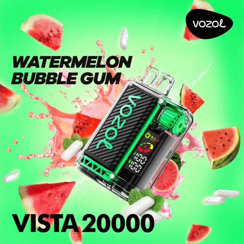 VOZOL سحبة سيجارة فوزول فيستا 20000 شفطة عدة نكات 50 نيكوتين استخدام مره واحده