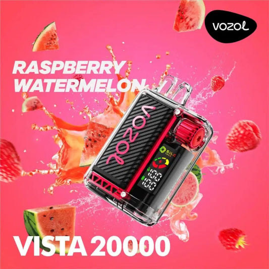 VOZOL سحبة سيجارة فوزول فيستا 20000 شفطة عدة نكهات 50 نيكوتين استخدام مره واحده