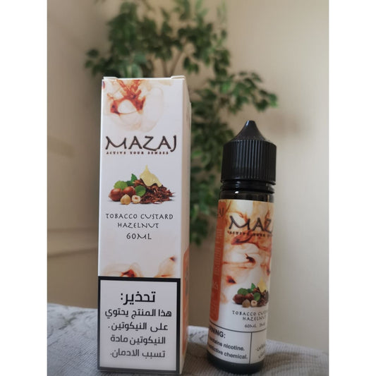 نكهة فيب توباكو كاسترد بندق مزاج